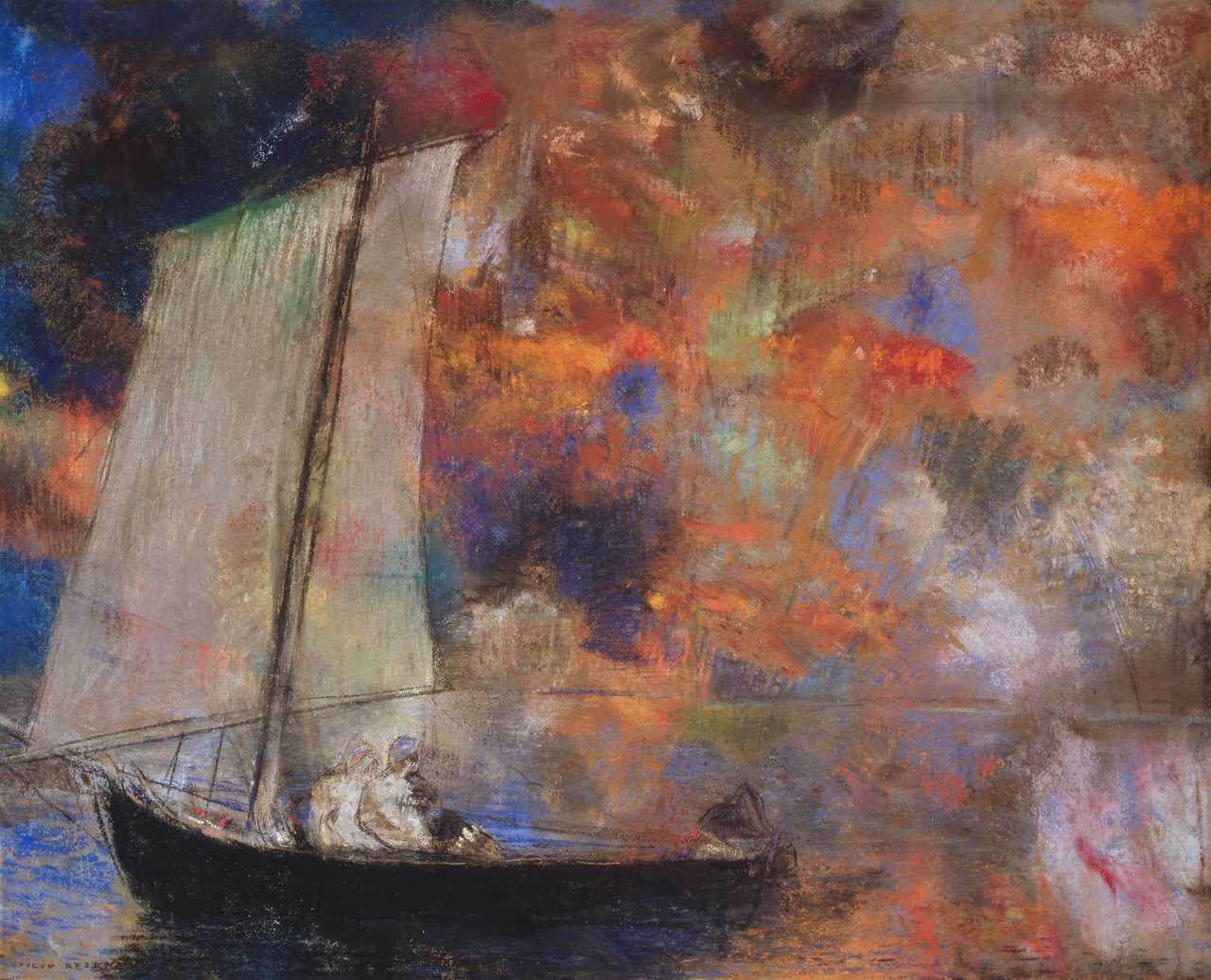 Flower Clouds, 1903, Odilon Redon (article on emotions)