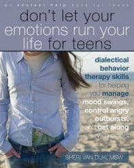 Don't Let Your Emotions Run Your Life For Teens Book Cover Image