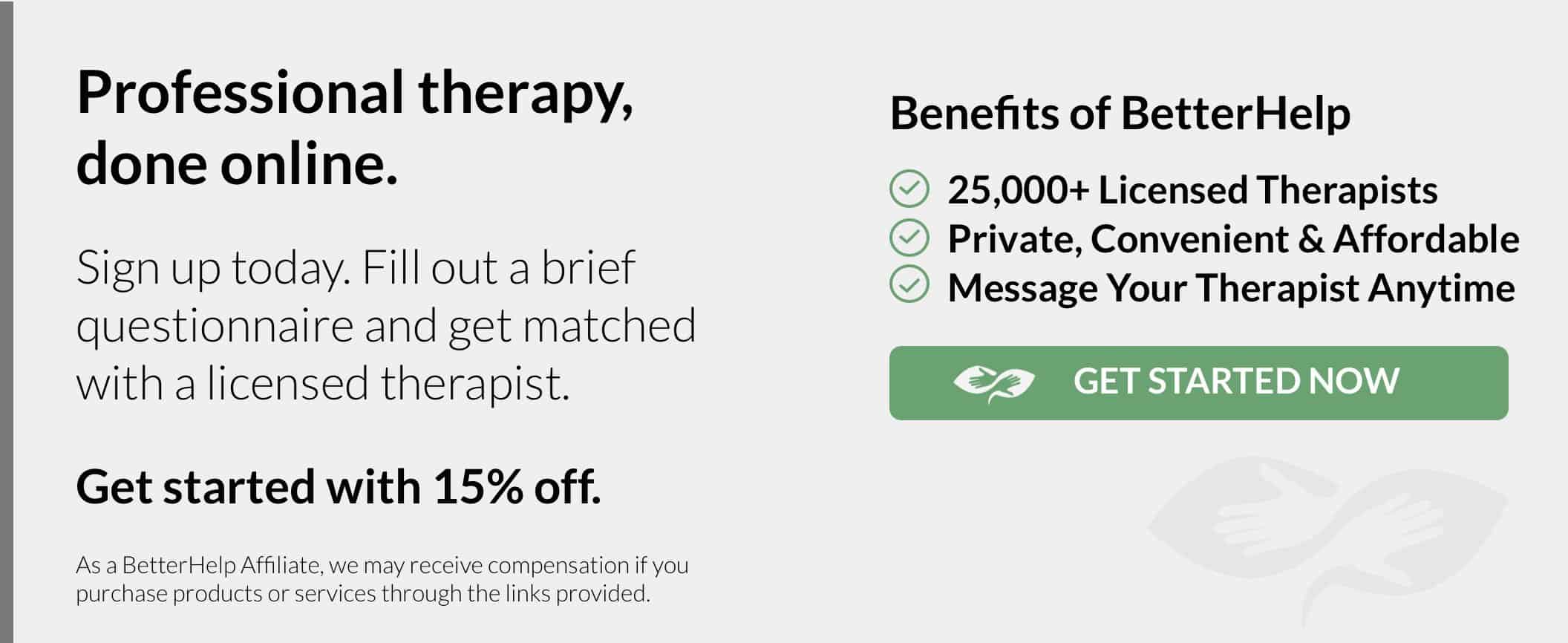 BH Affiliate - sponsor, Types of Online Therapy article