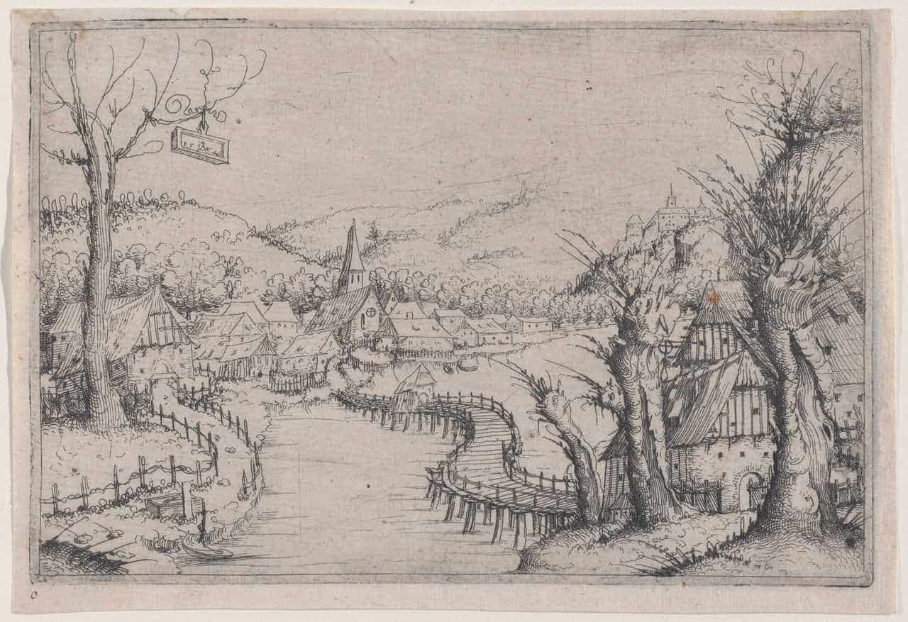 Study of a King Rodolphe Bresdin French, Met Museum, Public domain (article on Guilt)