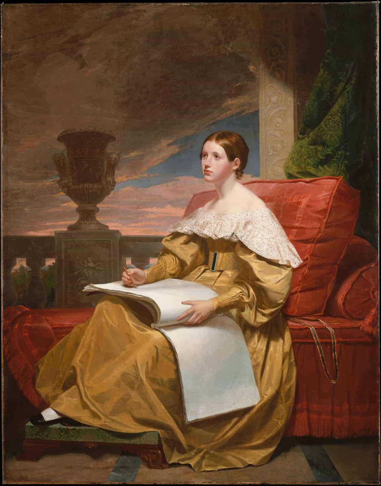 Susan Walker Morse (The Muse), 1836–37, Samuel F. B. Morse, The Metropolitan Museum of Art (article on art therapy)