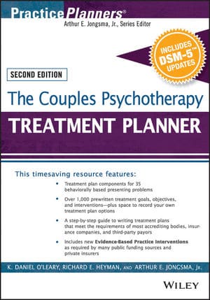 The Couples Psychotherapy Treatment Planner, with DSM-5 Updates, 2nd Edition