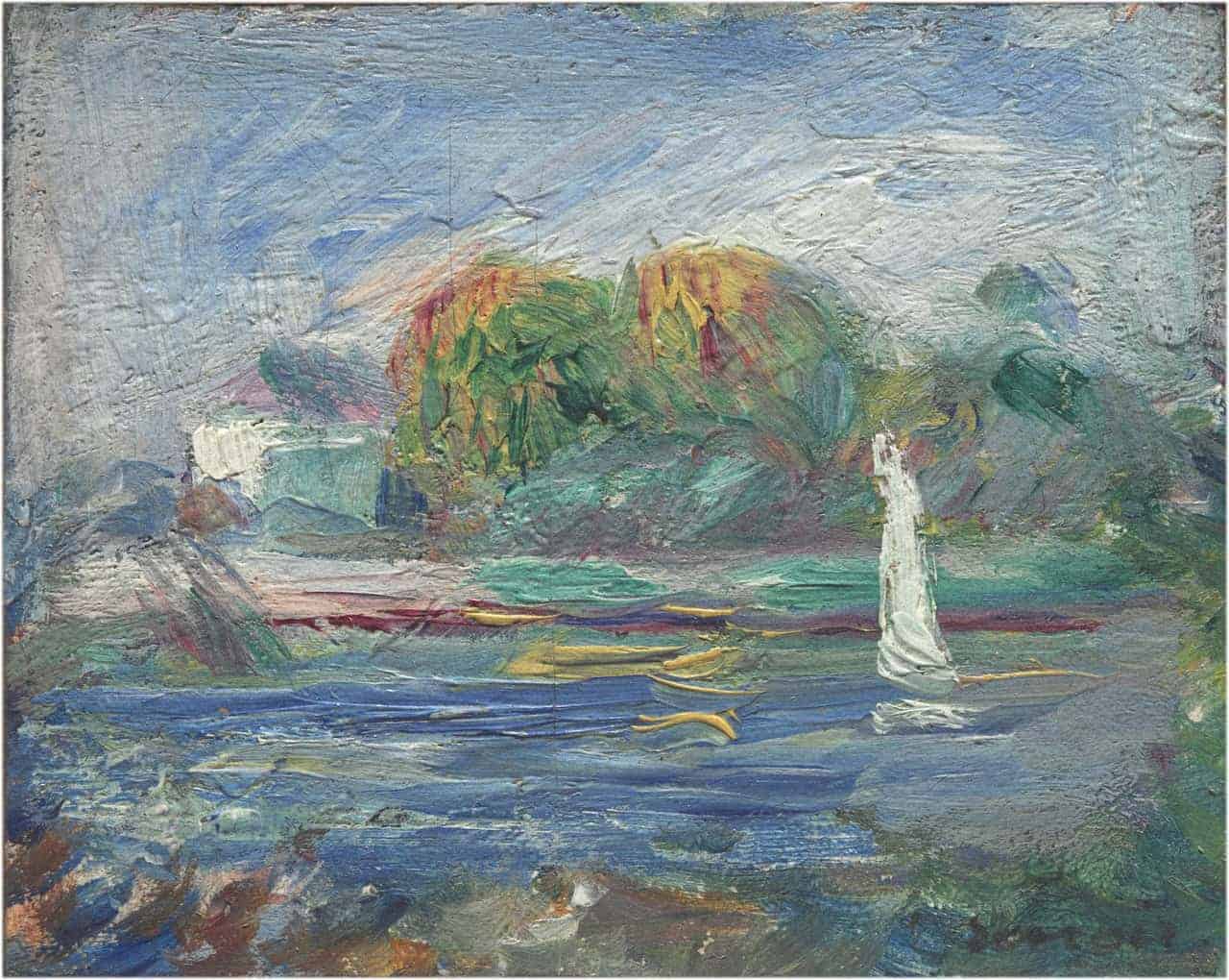 Auguste Renoir The Blue River