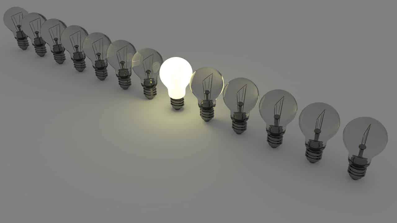 Image by Colin Behrens from Pixabay - light-bulbs