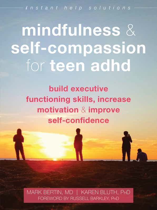 Mindfulness and Self-Compassion for Teen ADHD Book Cover Image
