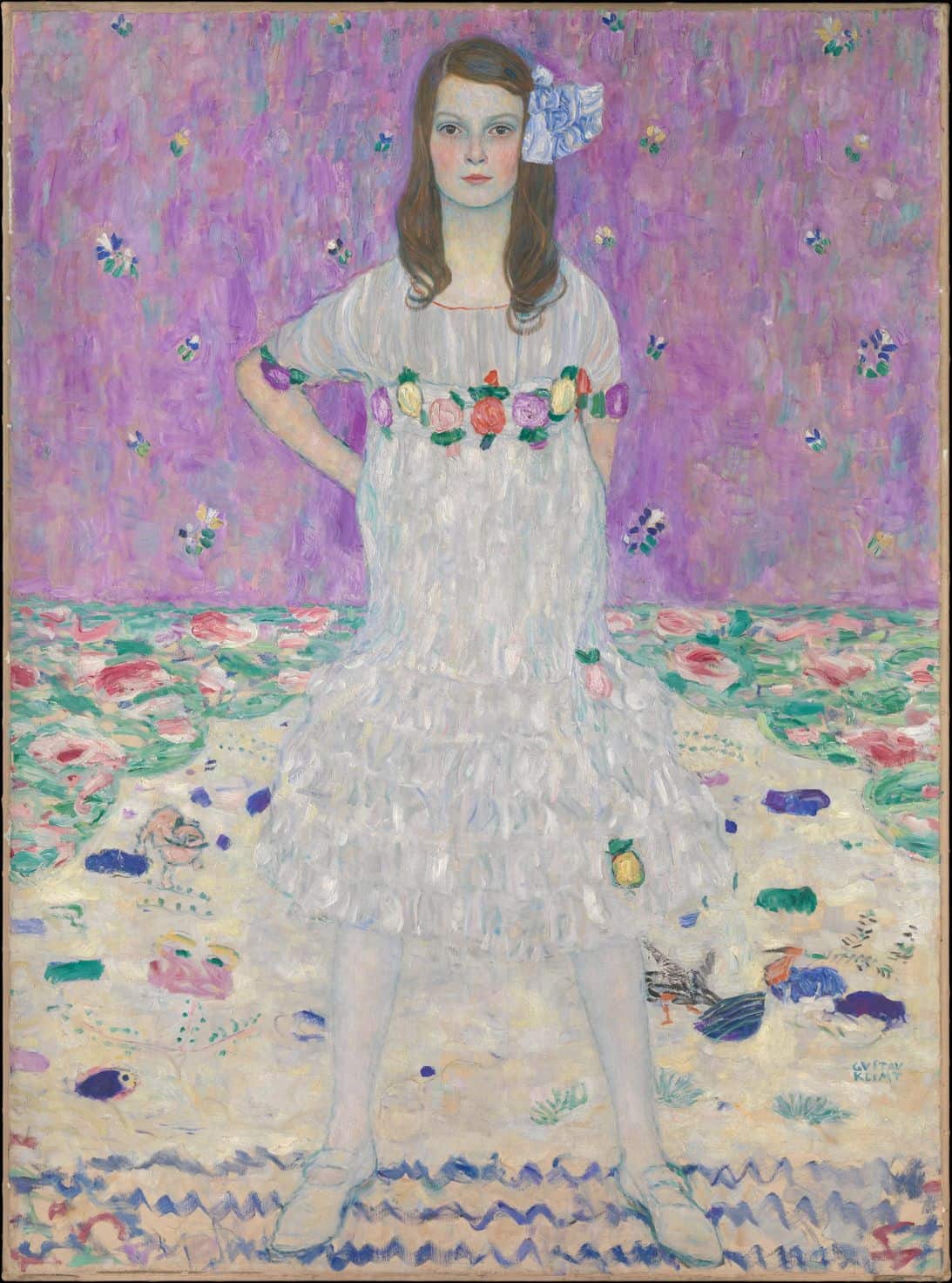 Mäda Primavesi (1903–2000) 1912–13 Gustav Klimt, The Metropolitan Museum of Art (article on self-confidence)