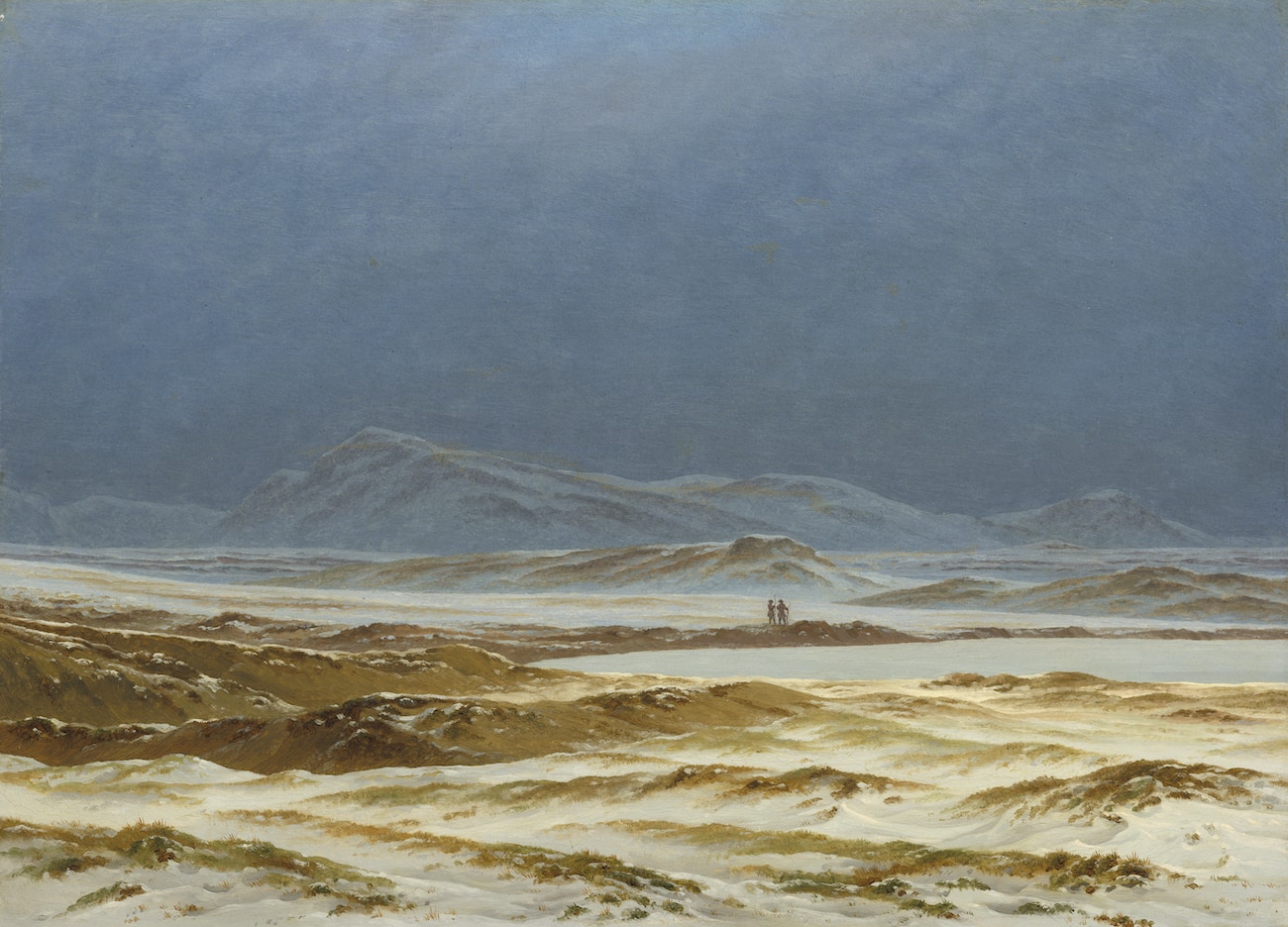 Northern Landscape, Spring, 1825, Caspar David Friedrich, Courtesy National Gallery of Art, Washington (article on automatic negative thoughts)