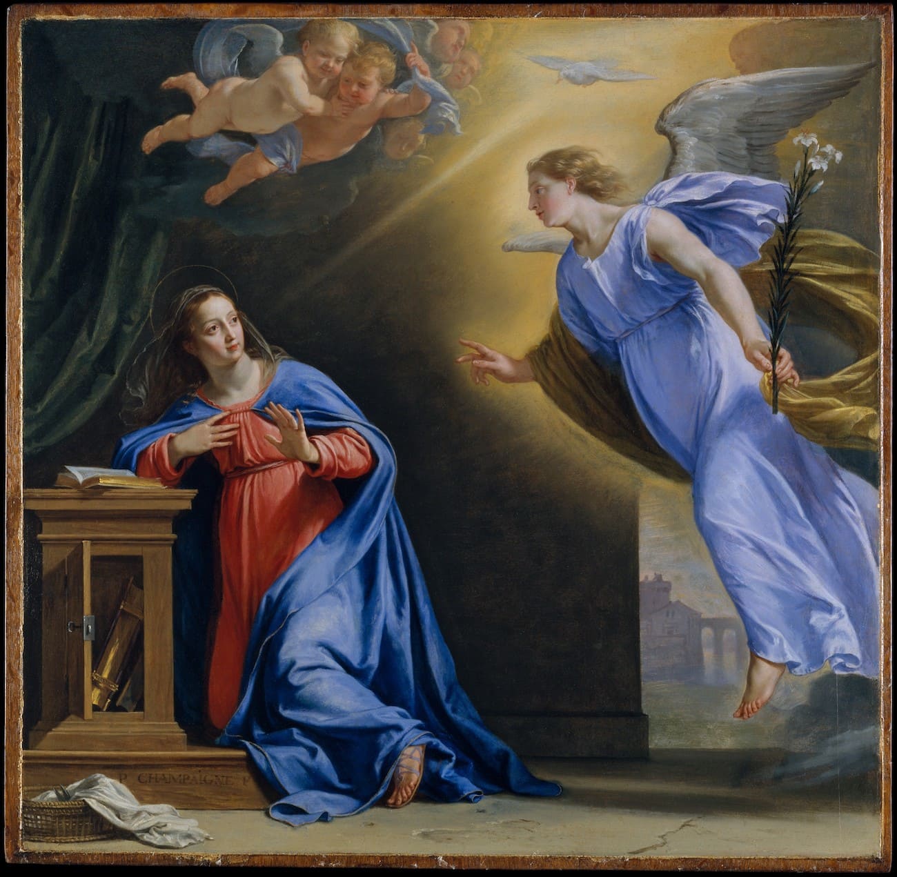 The Annunciation, Philippe de Champaigne, 1644, The Metropolitan Museum of Art (article on perfectionism)